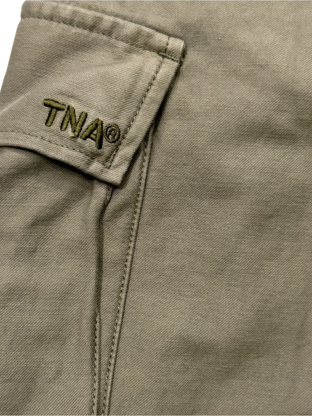 TNA Women’s Supply Cargo Pants / Utility Joggers – Olive Green – Size 6 - Picture 5 of 10